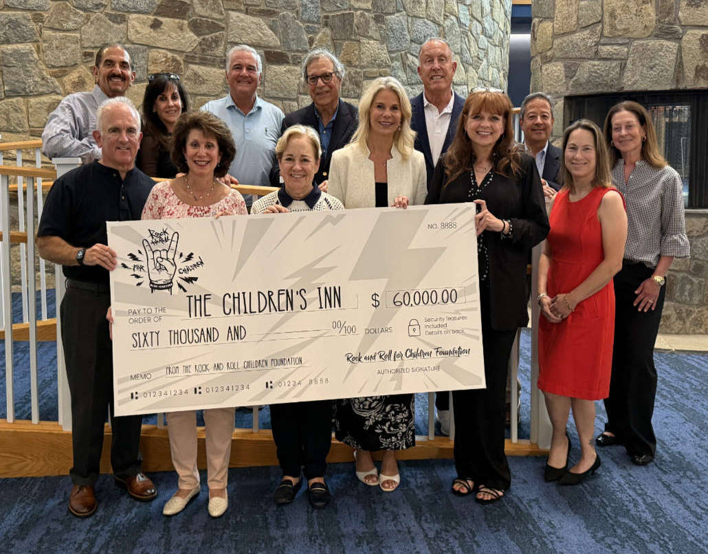 We were honored to participate in a special ceremony celebrating the Rock N Roll for Children Foundation’s donation to The Children’s Inn.